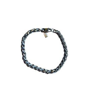 Silver Wheat Chain Bracelet from He Rocks collection like new